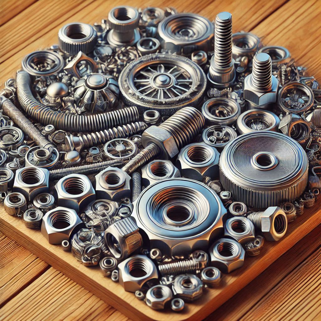 Nut & Bolt 3D CAD Files